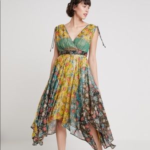 NWT Derhy Tinseled Maxi Dress M